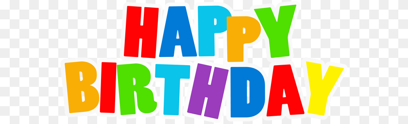 Happy Birthday Multicolor Text Clip Gallery, Art, Dynamite, Weapon PNG