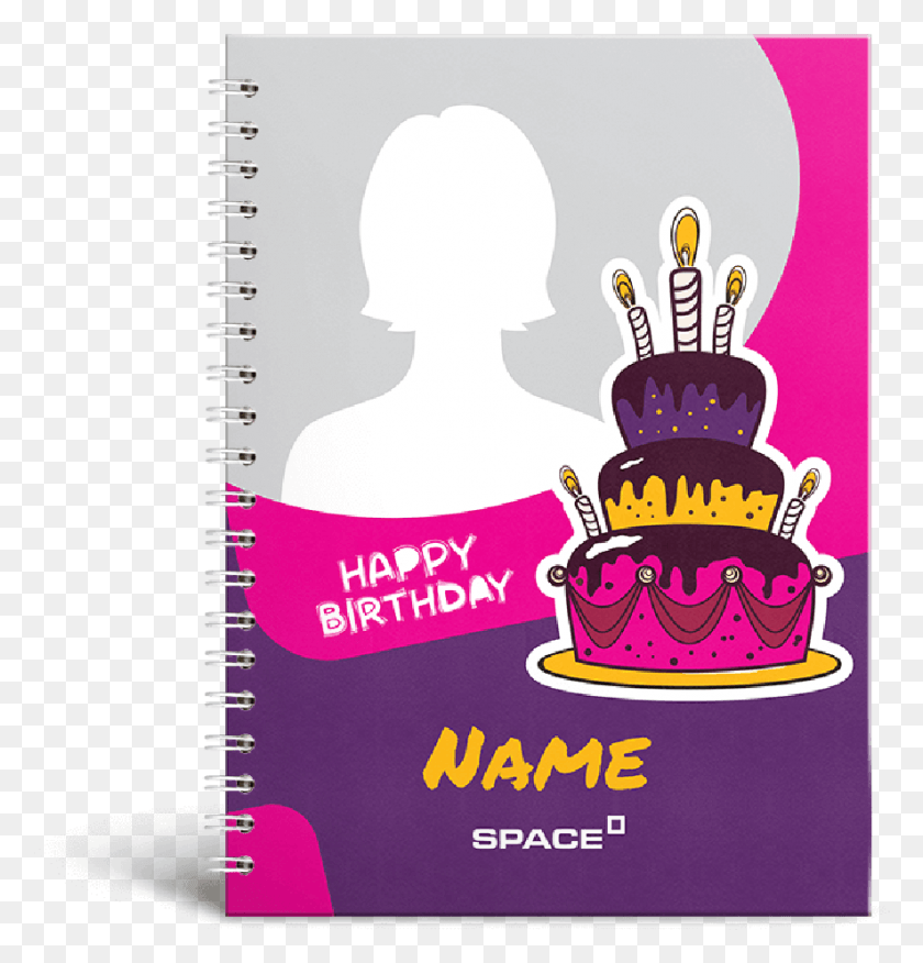 886x927 Happy Birthday Notebook2 Birthday Notebook, Poster, Advertisement, Text HD PNG Download