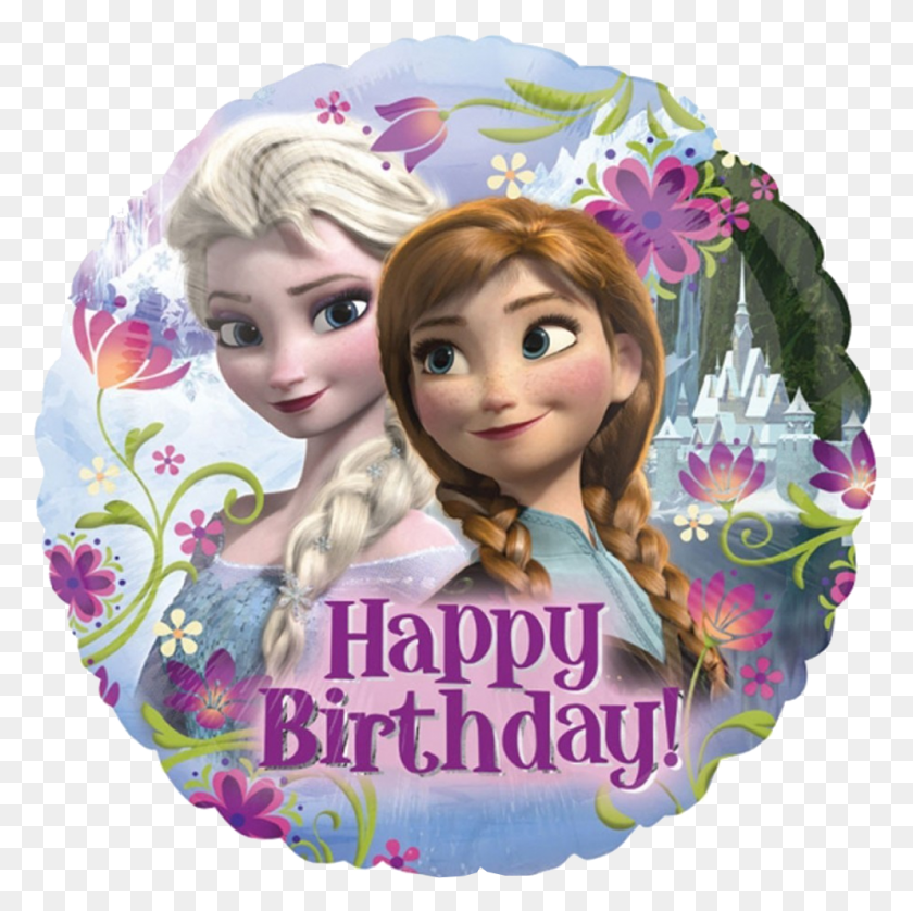 993x991 Happy Birthday Princess Frozen, Toy, Doll, Person HD PNG Download