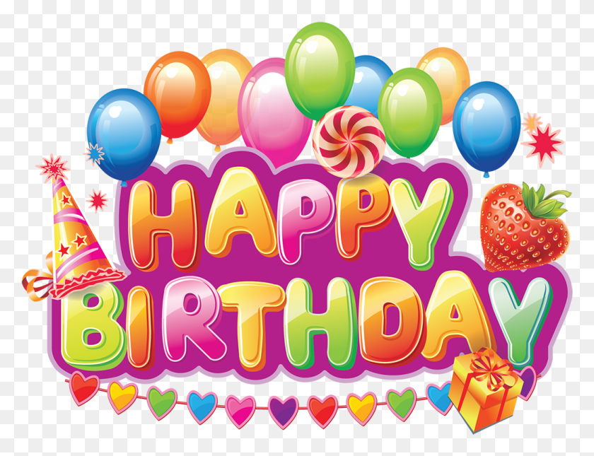 1044x784 Happy Birthday Text, Birthday Cake, Cake, Dessert HD PNG Download