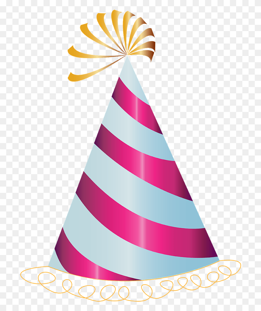 712x940 Happy Birthday Text Birthday Text Pngs Transparent Background Birthday Hat, Clothing, Apparel, Party Hat HD PNG Download