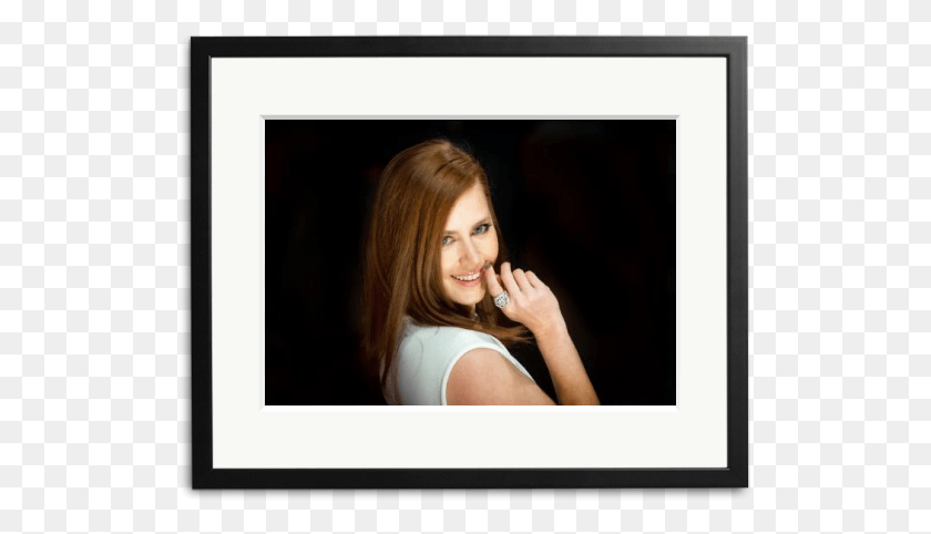 517x422 Happy Birthday To Amy Adams Picture Frame, Person, Face, Female HD PNG Download