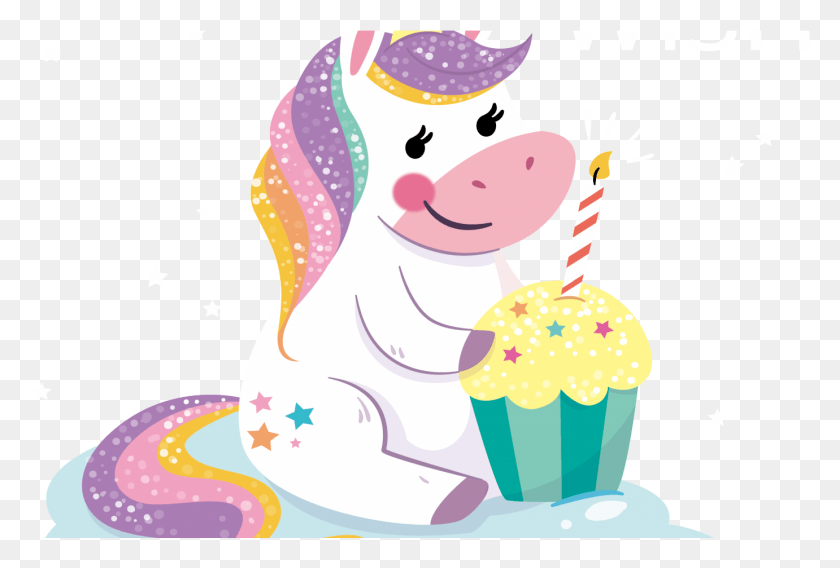 1381x901 Happy Birthday Unicorn, Cream, Dessert, Food HD PNG Download