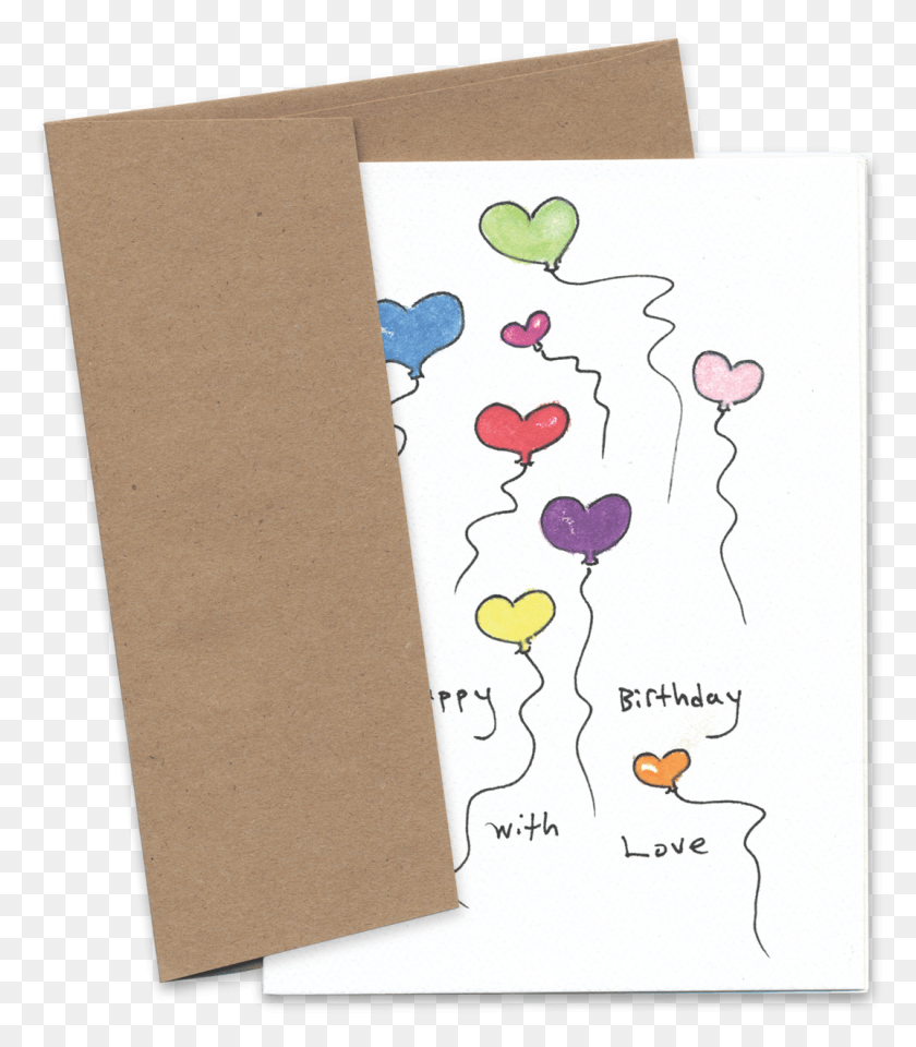 1073x1239 Happy Birthday With Love Happy Birthday With Love Greeting Card, Envelope, Mail, Box HD PNG Download