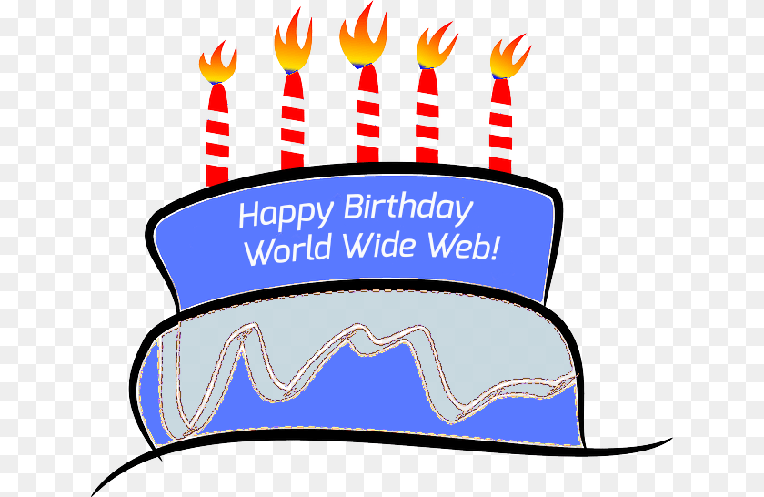 Happy Birthday World Wide Web, Clothing, Hat, Birthday Cake, Cake Transparent PNG