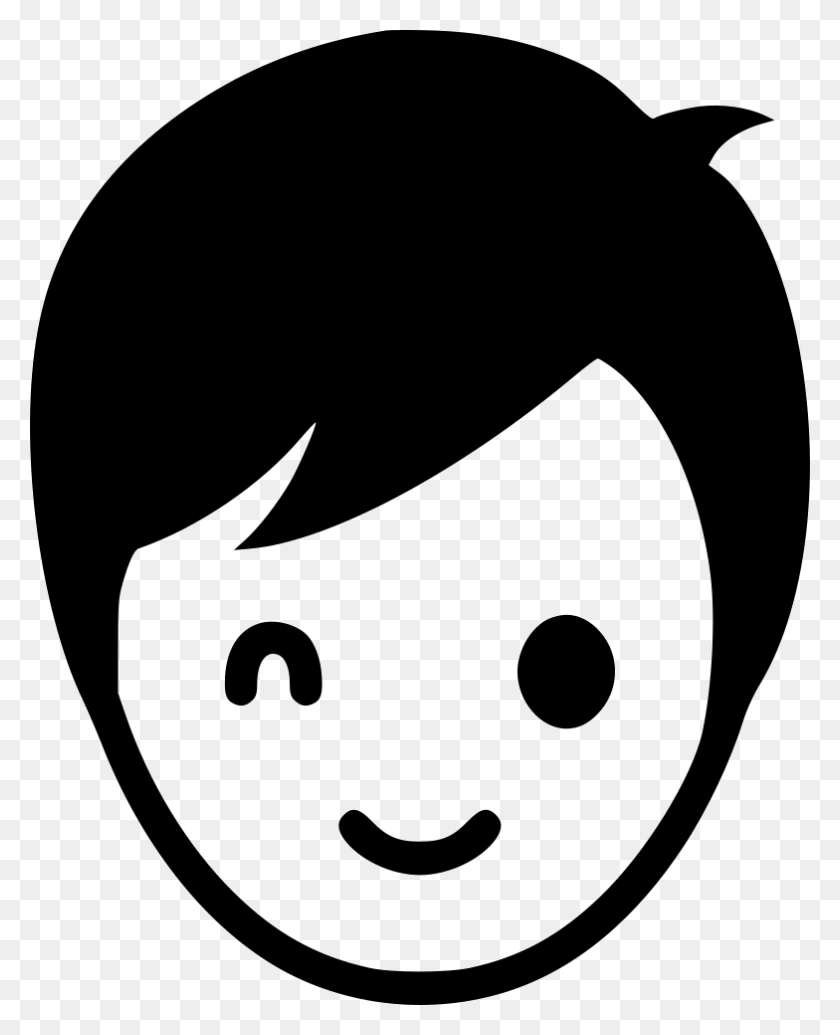 784x980 Happy Boy Man Comments Love And Sad Icon, Stencil, Label, Text HD PNG Download