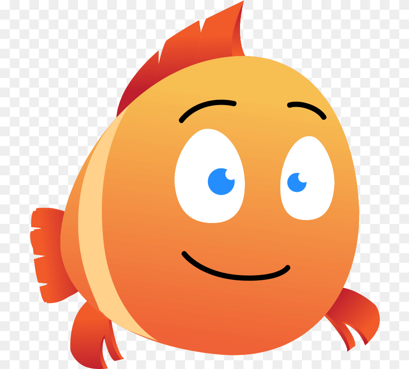 719x758 Happy Chubby Fish Character Animator Puppet Character Animator Puppets Fish Download, Animal, Sea Life, Baby, Person Sticker PNG