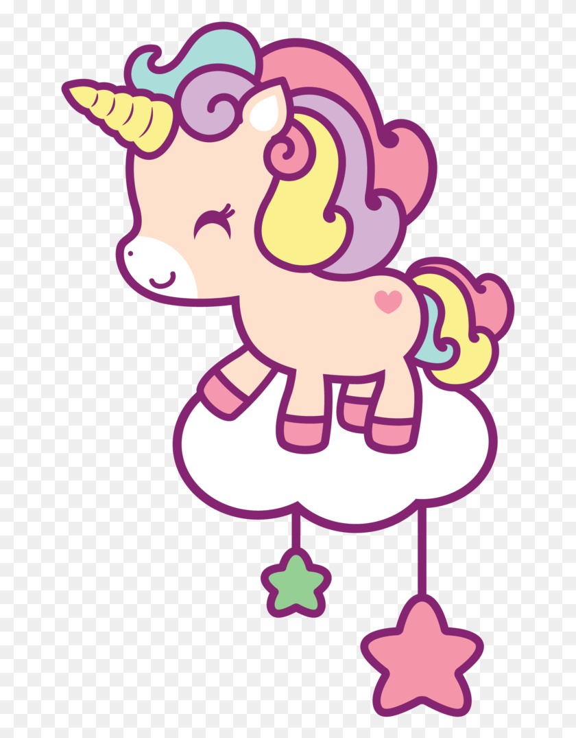 Раскраска Unicorn Pink