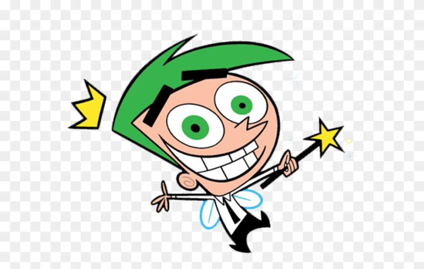 Happy Cosmo Tr420 Fairly Odd Parents Transparent, Symbol, Graphics HD PNG Download