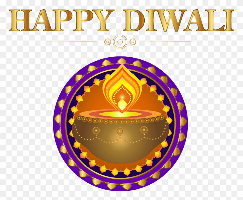 7897x6390 Happy Diwali Decoration Clip Art HD PNG Download