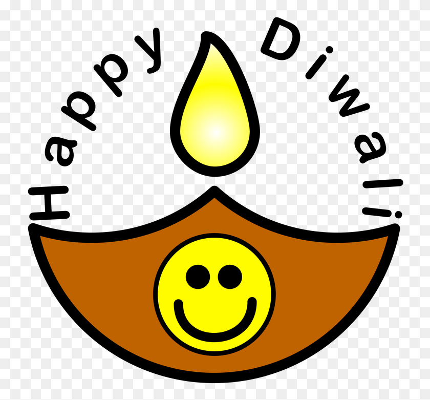 737x721 Happy Diwali Smiley Rangoli, Lamp, Axe, Tool HD PNG Download