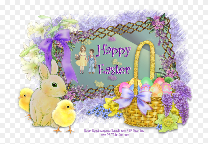 721x525 Happy Easter Greeting Card, Bird, Animal, Person HD PNG Download