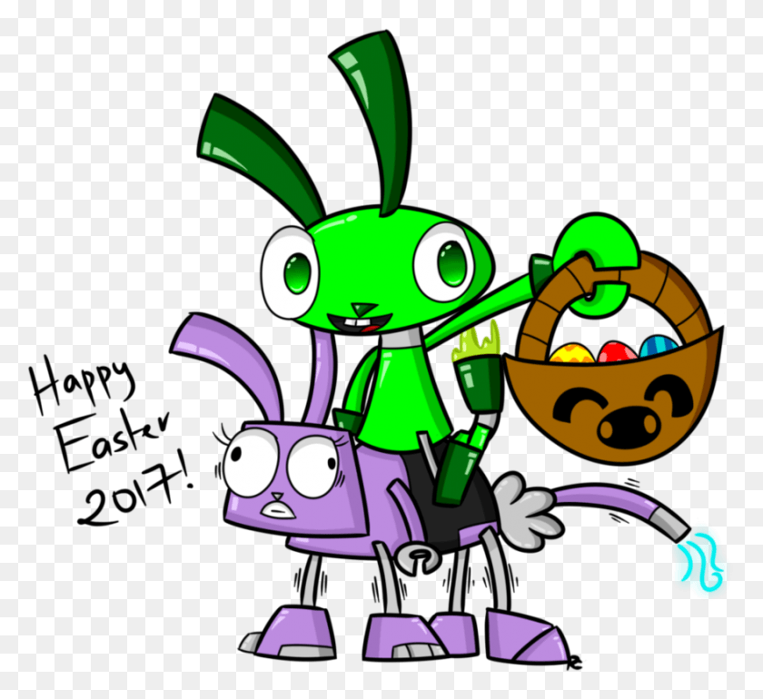 879x801 Happy Easter Images Cartoon, Graphics, Invertebrate HD PNG Download