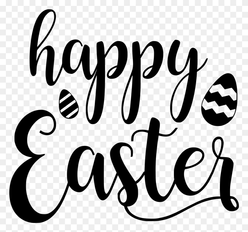 957x891 Happy Easter Text, Gray, World Of Warcraft HD PNG Download