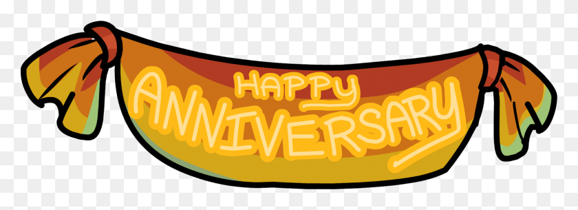 1600x503 Happy Eleventh Anniversary Club Penguin Banner, Label, Text, Food HD PNG Download