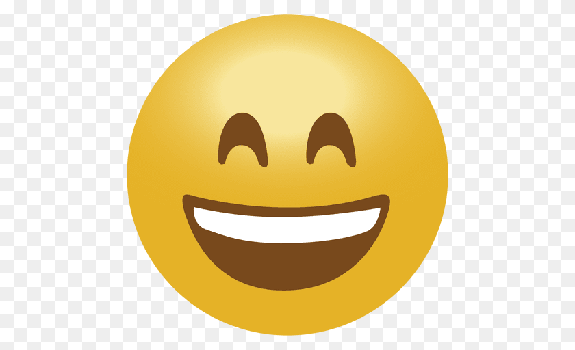 Happy Emoji Emoticon Clipart PNG