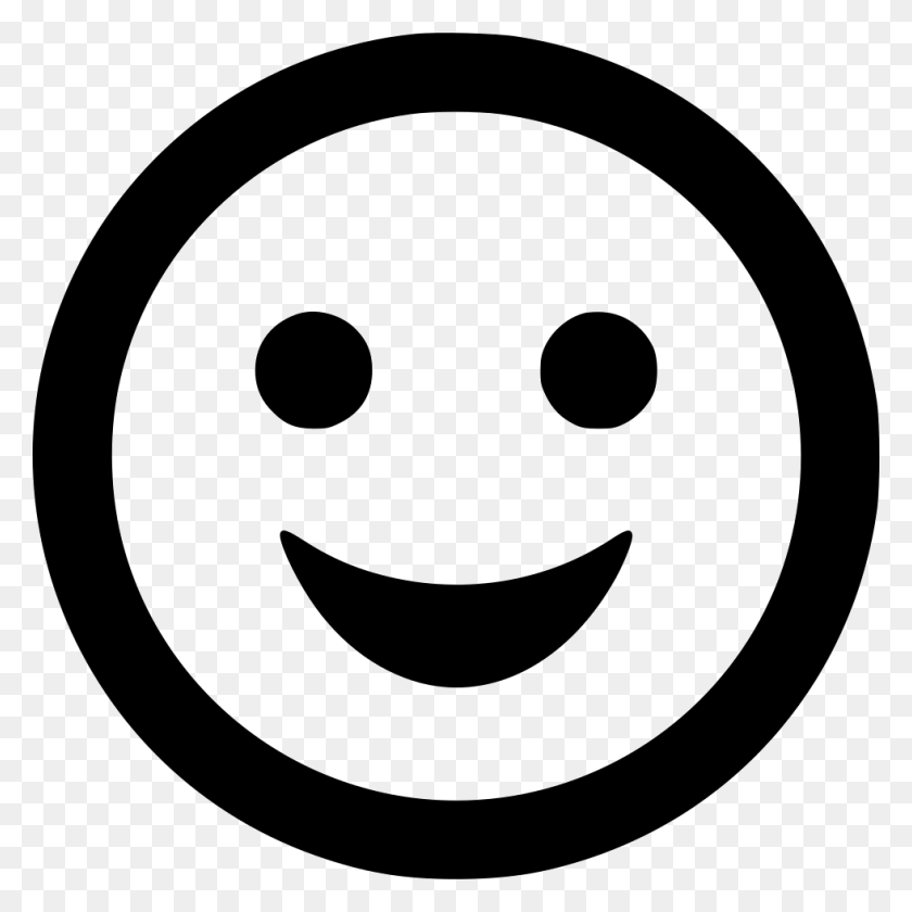 980x980 Happy Emoticon Comments Play Button Icon, Stencil, Symbol, Logo HD PNG Download