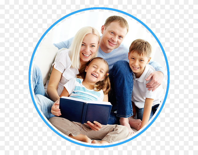 600x600 Happy Family Reading A Book Dentist Glen Waverley, Person, Human, People HD PNG Download