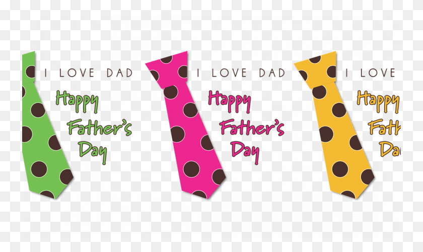 752x440 Happy Father39s Day Polka Dot, Text, Label, Alphabet HD PNG Download