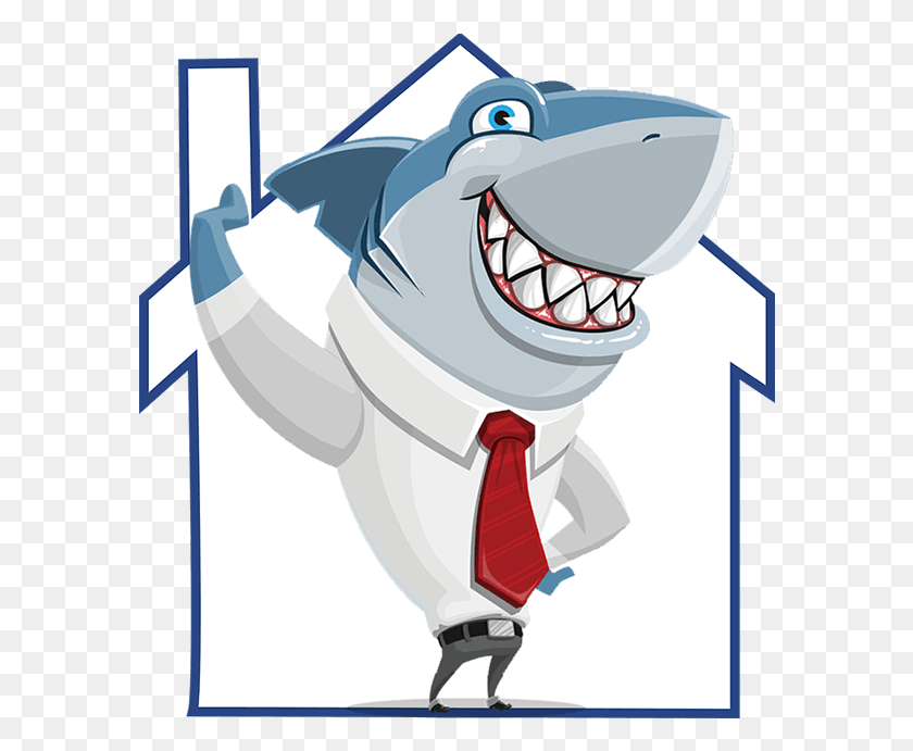 586x631 Descargar Png Happy Fathers Day Daddy Shark Shark Business, Sea Life, Fish, Animal Hd Png