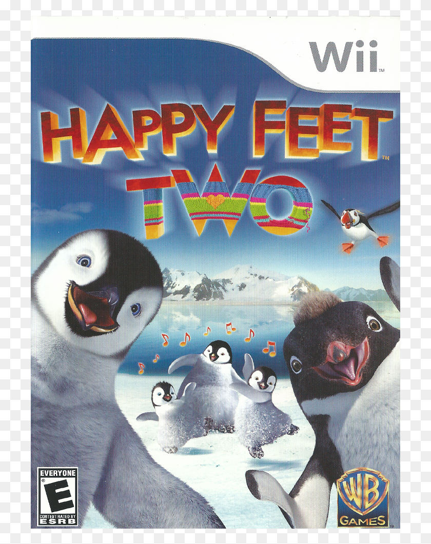 721x1001 Descargar Png Happy Feet 2 Xbox, Disk, Bird, Animal Hd Png