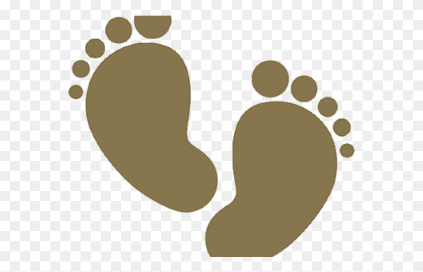 571x481 Happy Feet Clipart Baby Step Saptapadi Cliparts, Footprint, Sunglasses, Accessories HD PNG Download