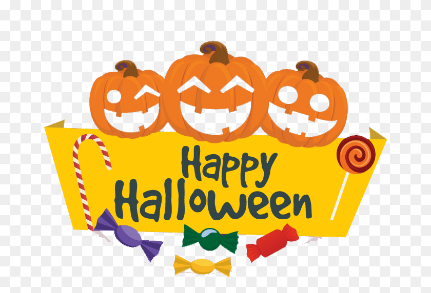670x512 Happy Halloween Vector Free Happy Halloween Vector Free, Halloween, Food, Outdoors HD PNG Download