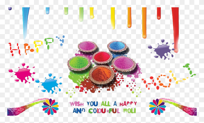 782x447 Happy Holi, Accessories, Accessory, Jewelry HD PNG Download