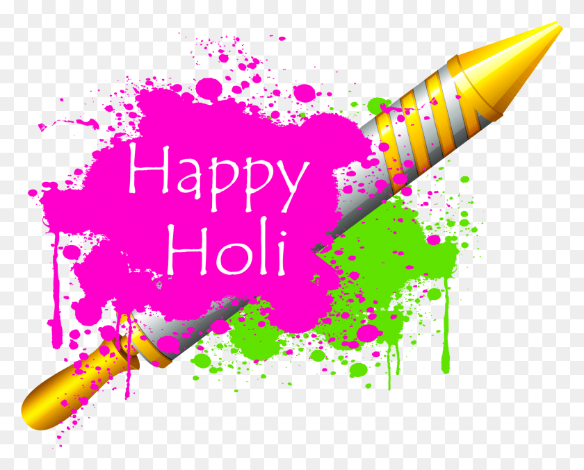 1903x1507 Happy Holi Wishes, Graphics, Purple HD PNG Download