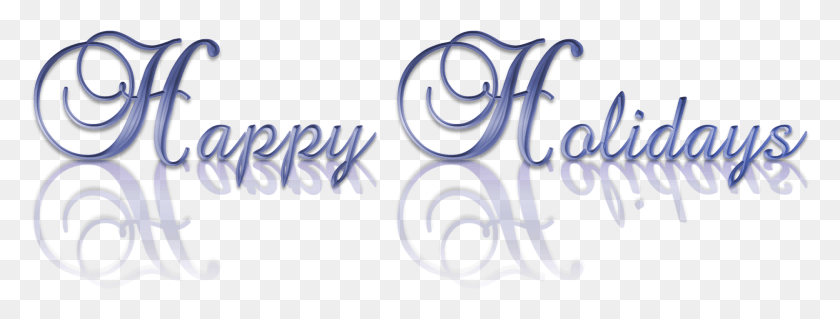 1873x623 Happy Holidays Transparent Pictures Free Icons Calligraphy, Text, Alphabet, Handwriting HD PNG Download