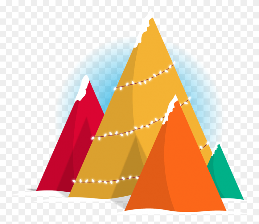 959x822 Happy Holidays Triangle, Tie, Accessories, Accessory HD PNG Download