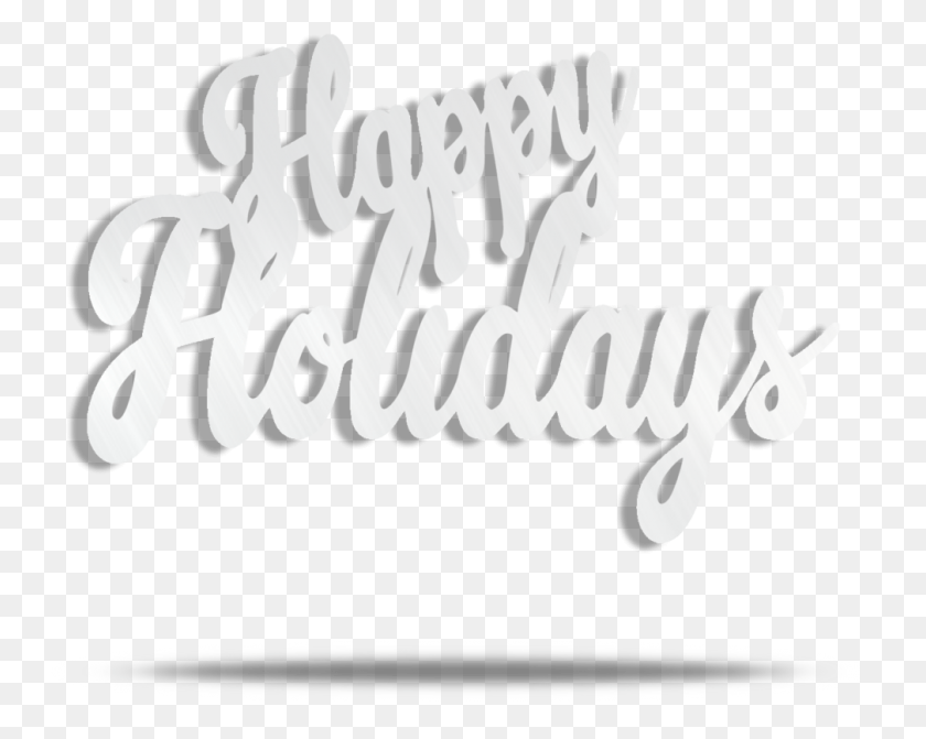 1008x790 Happy Holidays White, Text, Handwriting, Calligraphy HD PNG Download