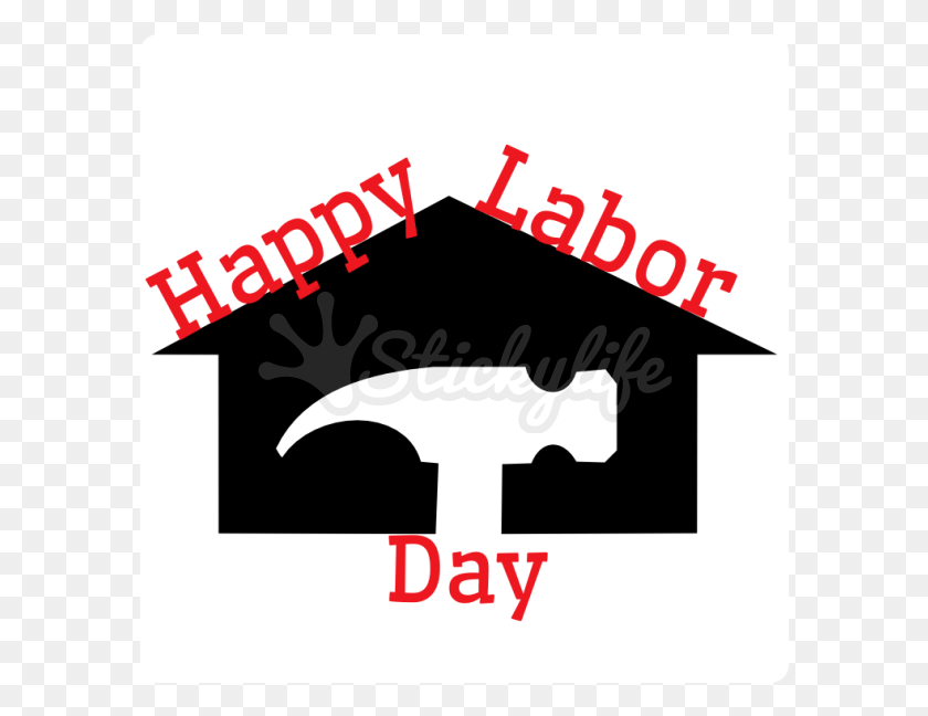 590x588 Happy Labor Day Magnet Illustration, Label, Text, Car HD PNG Download