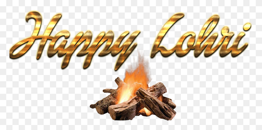 3295x1506 Happy Lohri Punjabi Font Photos Happy Holi Images 2019, Огонь, Пламя, Еда Hd Png Download