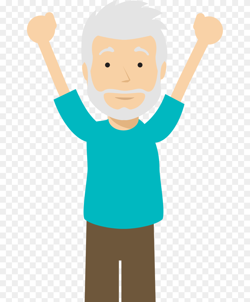Happy Man, Baby, Person, Face, Head PNG