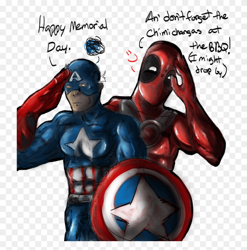 728x790 Happy Memorial Day To You And Yours Captain America Memorial Day, Person, Human, Costume HD PNG Download