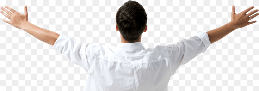 Happy Men Photo Man From Back, Clothing, Shirt, Adult, Male Sticker PNG