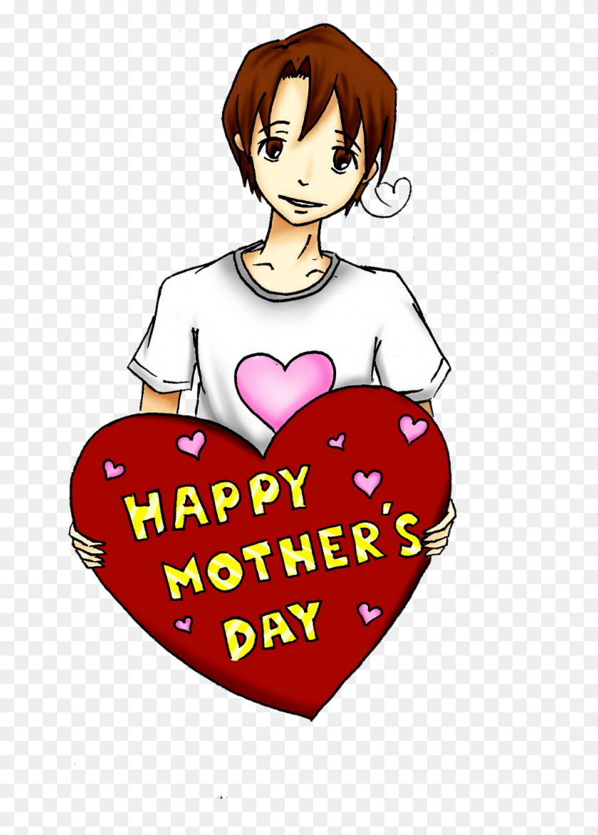 1004x1432 Descargar Png Feliz Día De La Madre Para Todas Las Madres En Este Mundo Corazón, Persona, Humano, Mujer Hd Png