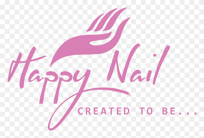 1282x836 Happy Nail Nail Salon Logo, Text, Handwriting, Word HD PNG Download