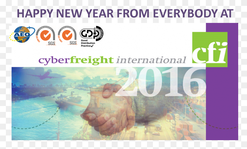 1253x718 Happy New Year, Hand, Poster, Advertisement HD PNG Download