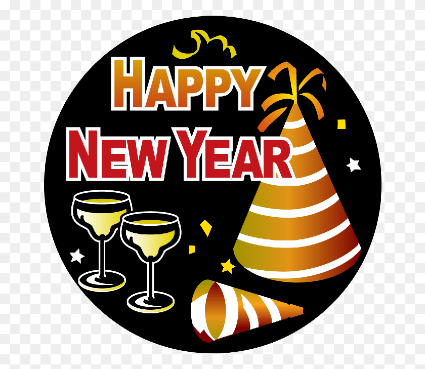 668x669 Descargar Png / Feliz Año Nuevo, Alcohol, Bebidas, Bebida Hd Png