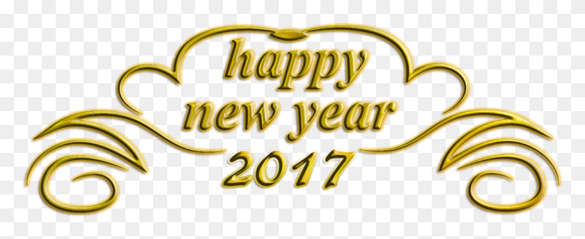 1078x393 Happy New Year 2017 Images In Format Happy Holidays Happy New Year Transparent, Word, Meal, Food HD PNG Download
