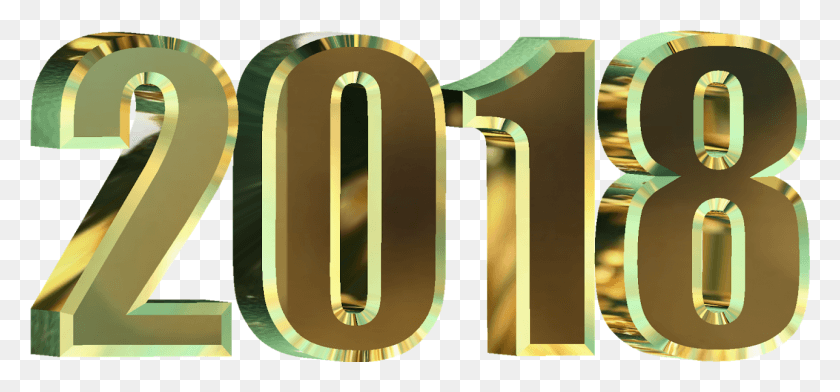 1288x549 С Новым Годом 2018 3D Скрап Для Fb С Новым Годом Фон, Слово, Текст, Алфавит Hd Png Скачать
