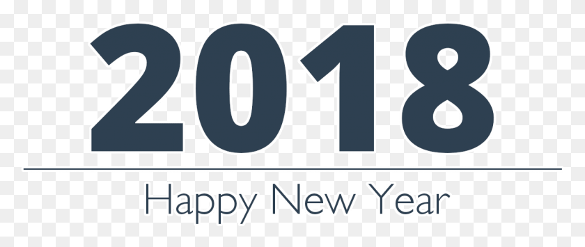 1231x466 Happy New Year 2018 Apollo Tripollar, Number, Symbol, Text HD PNG Download