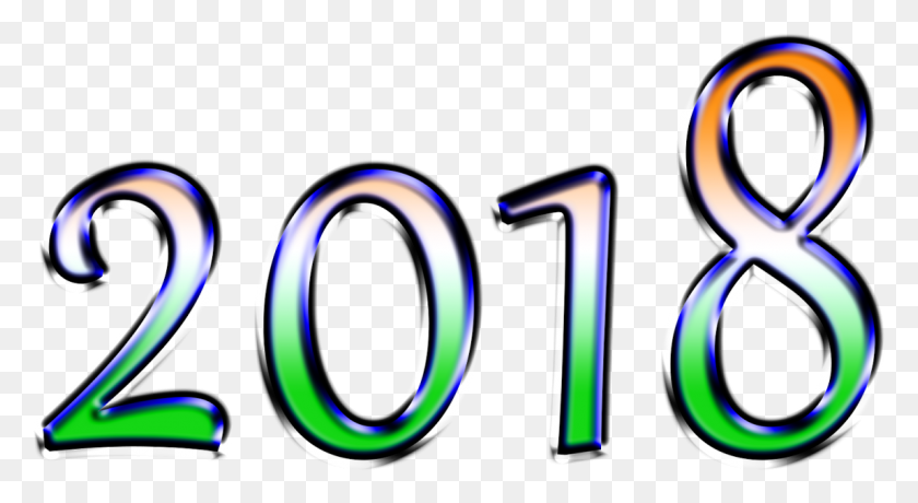 1149x590 Happy New Year 2018 Wallpapers Happy New Year 2018, Number, Symbol, Text HD PNG Download