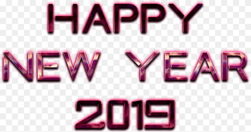 1825x960 Happy New Year 2019 Background Keep Calm And Happy Lawyer Day, Light, Purple, Neon PNG