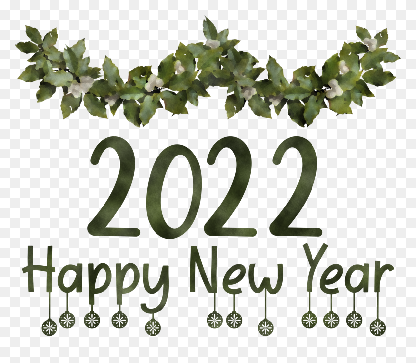 3000x2590 Happy New Year 2022 HD PNG Download