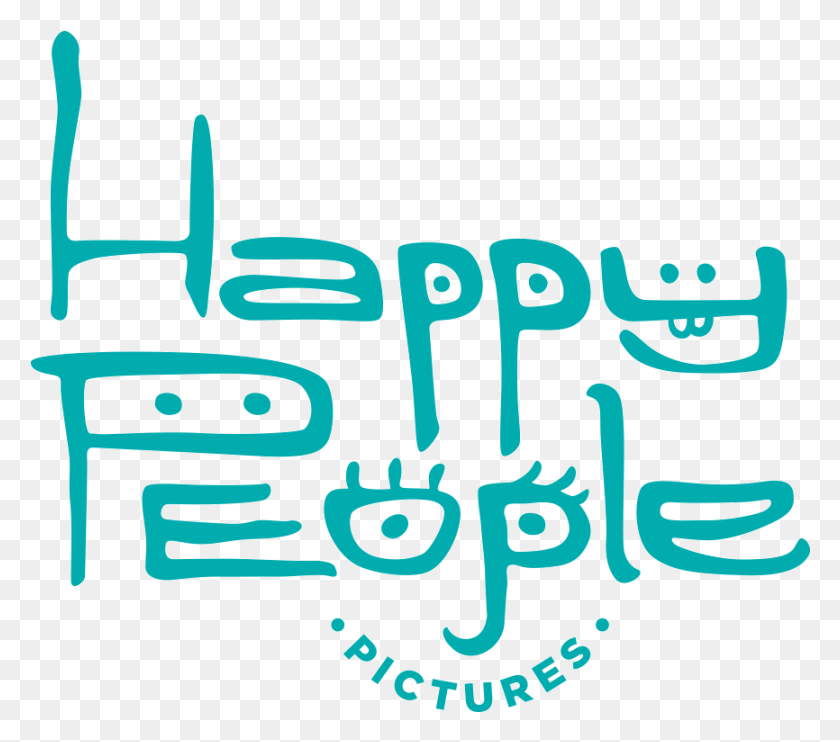 866x758 Happy People Pictures Logo Happy People Pictures Logo Calligraphy, Text, Alphabet, Label HD PNG Download