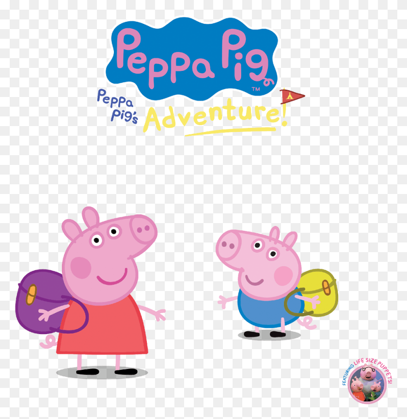 940x970 Happy Pepe Peppa Pig Logo, Animal, Mammal, Graphics HD PNG Download