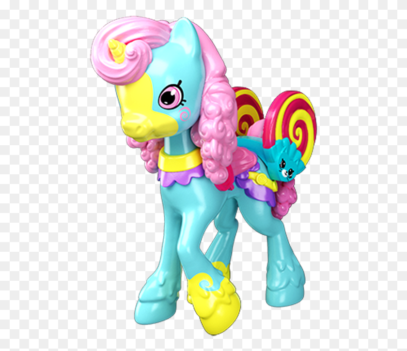 471x665 Happy Places Shopkins Candy Clops Pony Unicornio Juguete Figurilla, Comida, Lollipop, Dulces Hd Png